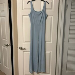 Light blue jumpsuit